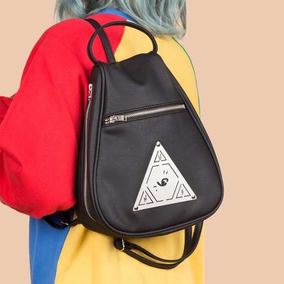 UNIF Handbags - UNIF Mini Pyramid Backpack